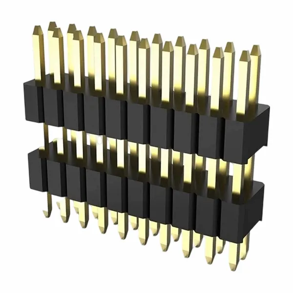 2.54mmピンヘッダーダブル列ストレート