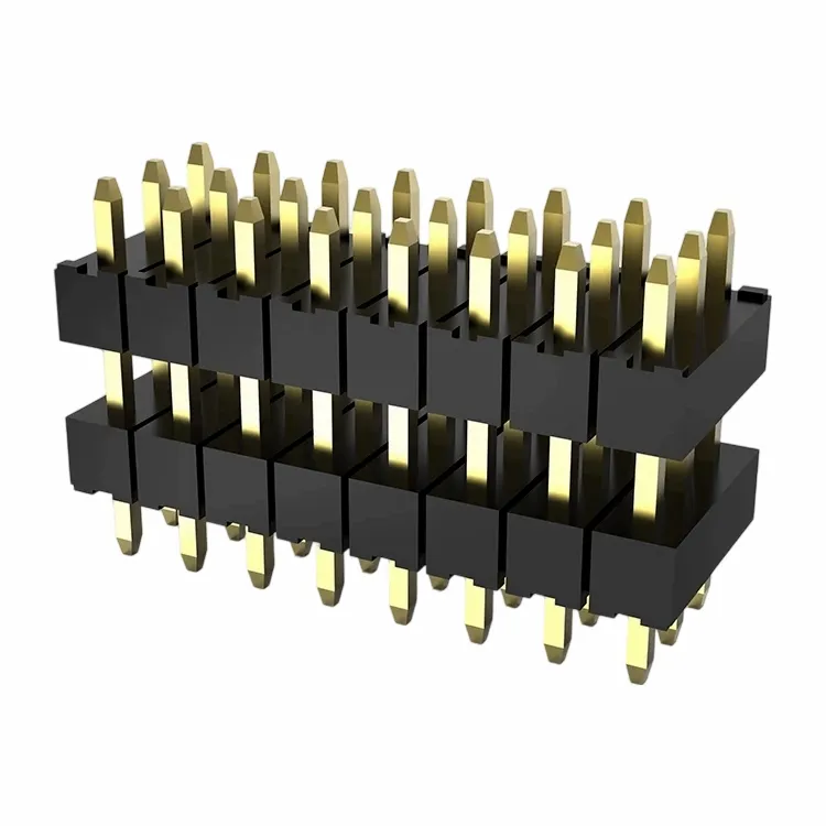 2.54mmピンヘッダートリップルロウストレート